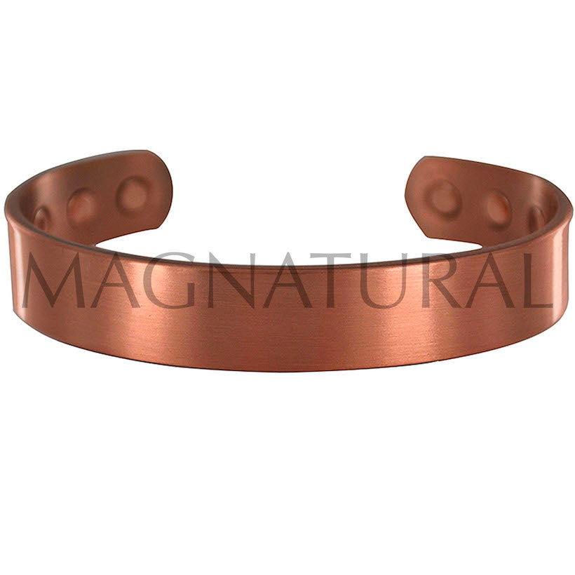 Magnetic Copper Wide Bracelet