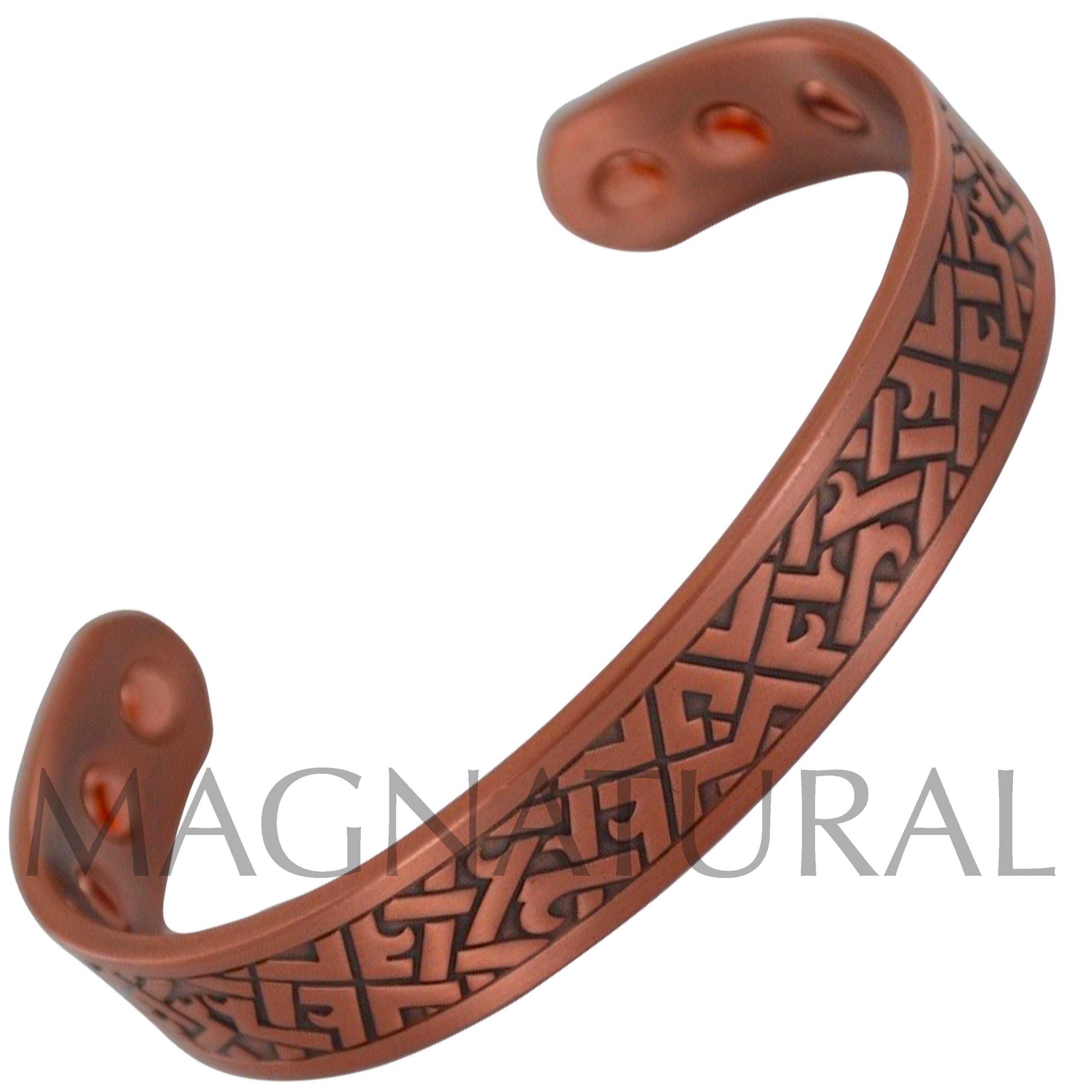 Magnetic Copper Bracelet Celtic