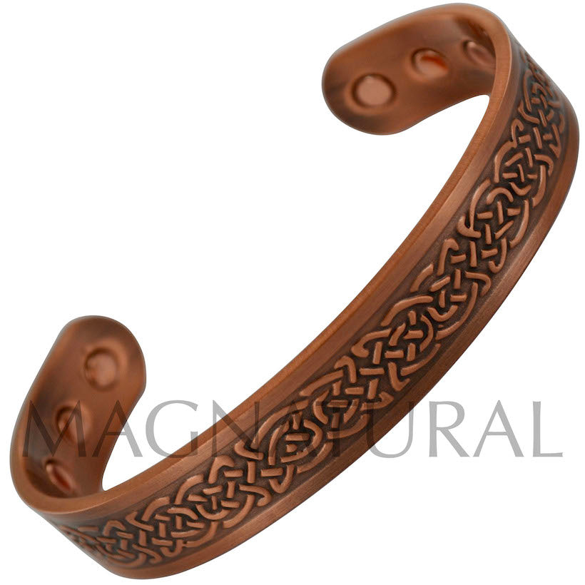 Magnetic Copper Bracelet Celtic Knot
