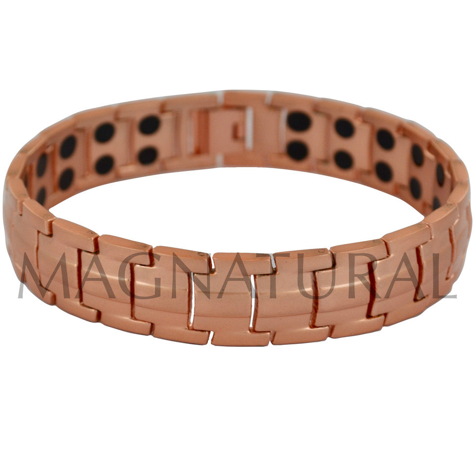 Chunky Copper Magnetic Bracelet