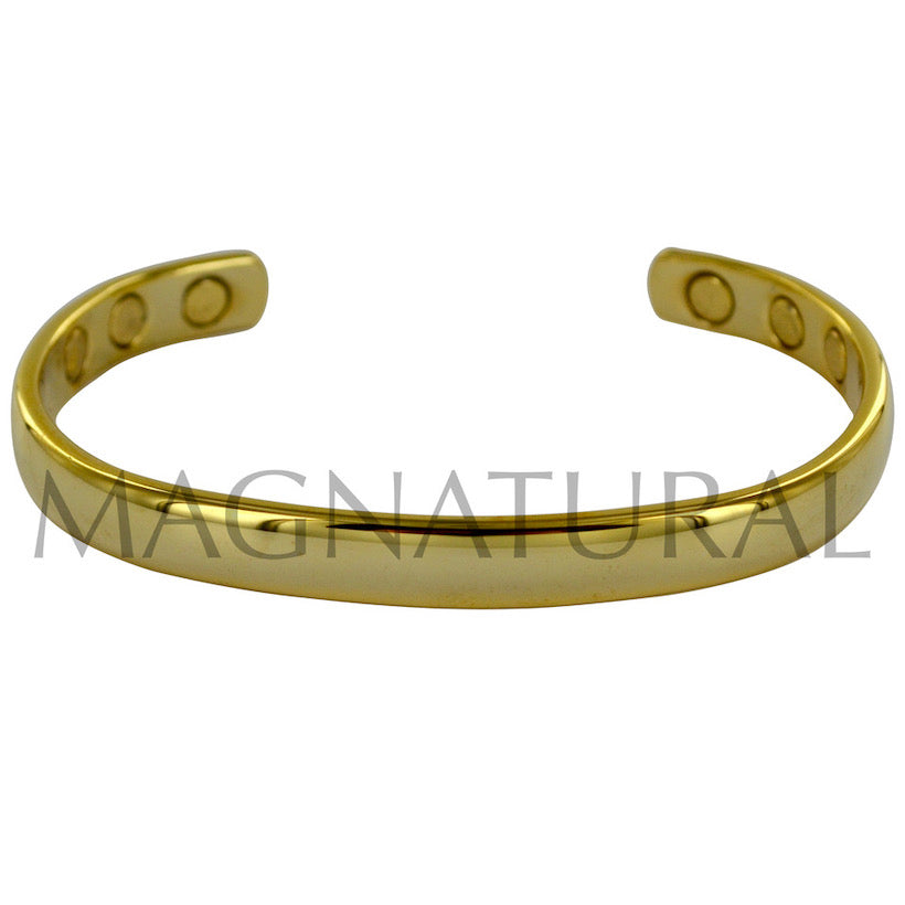 Magnetic Copper Bracelet Gold Band