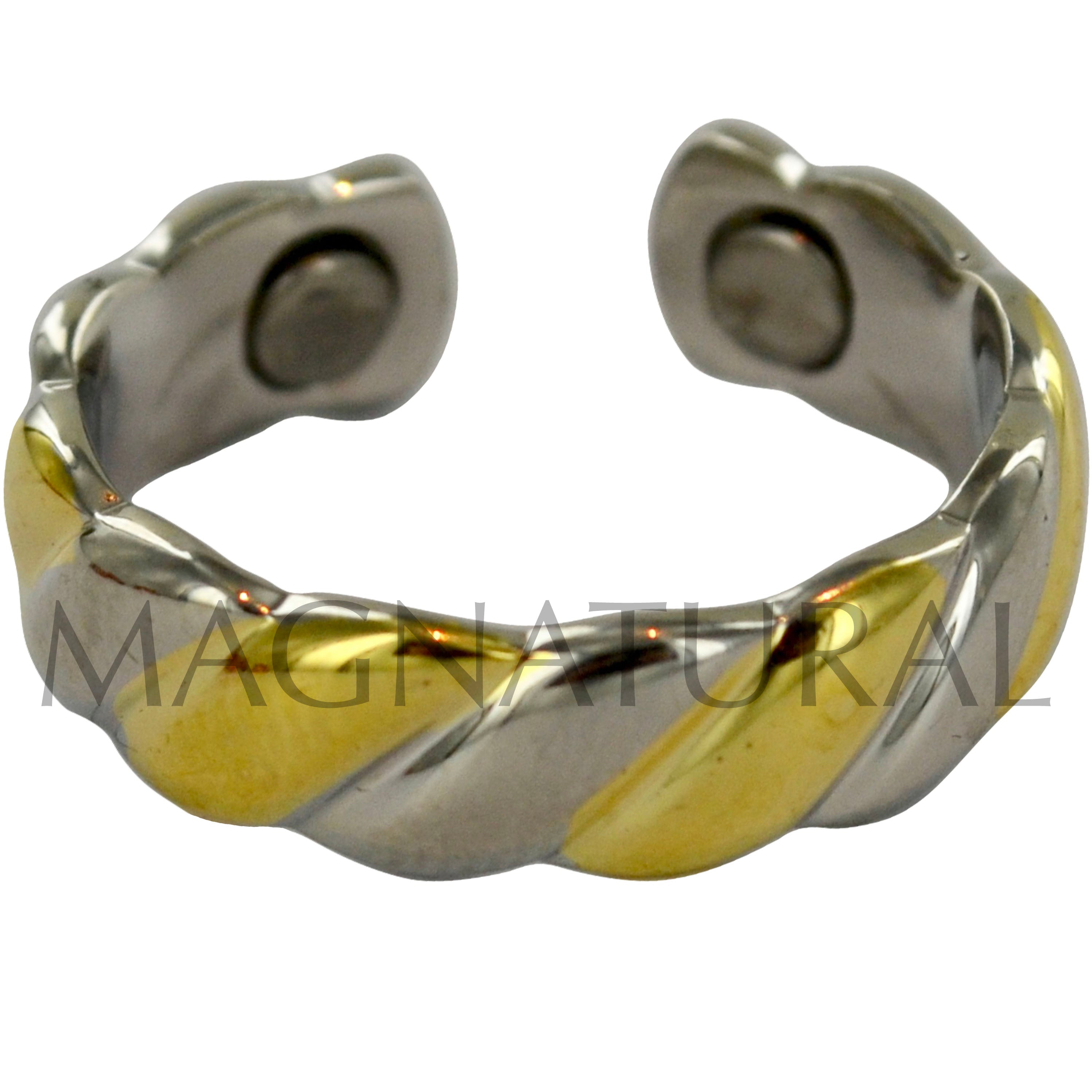 Magnetic Copper Ring - Ridged