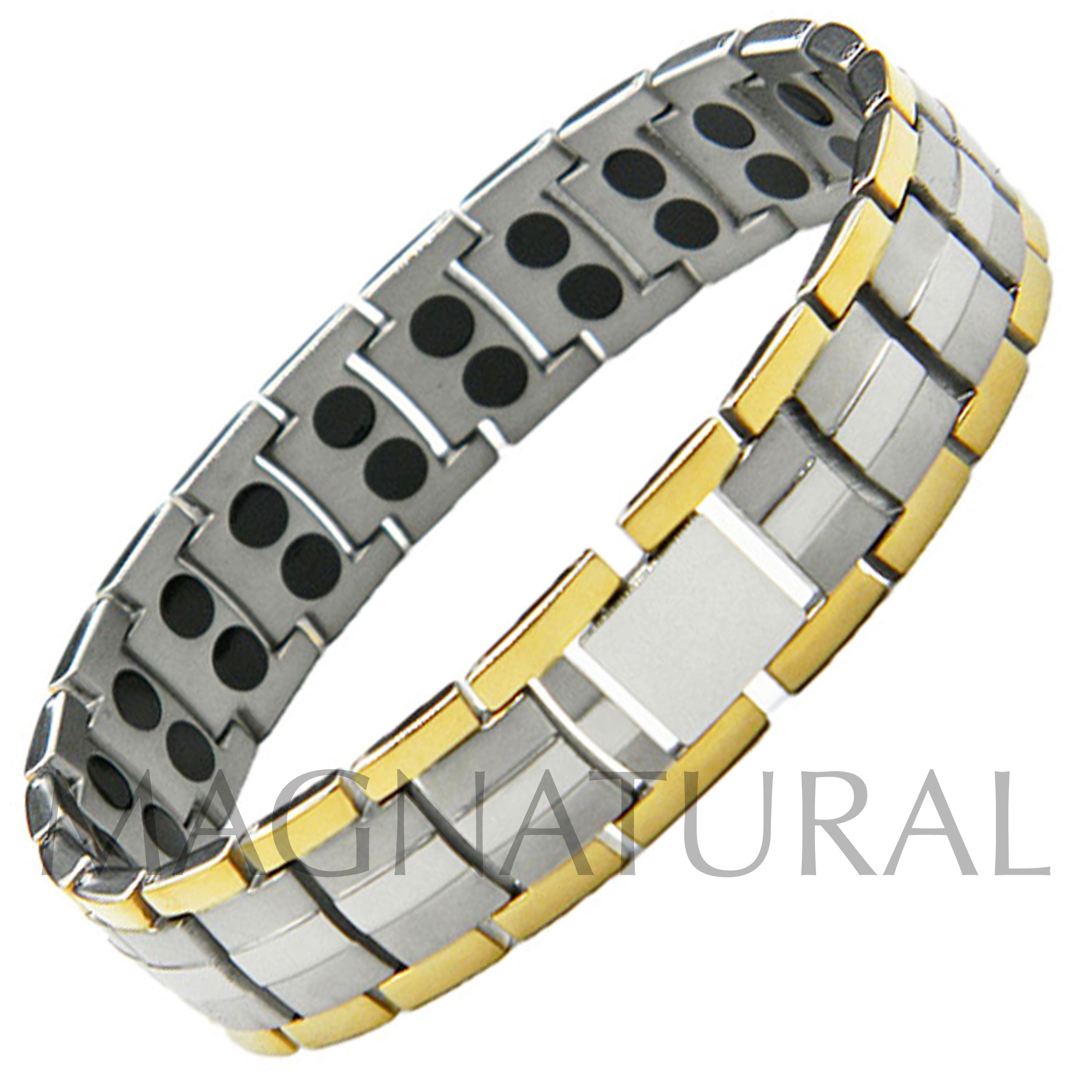 Titanium Magnetic Bracelet - Bi colour