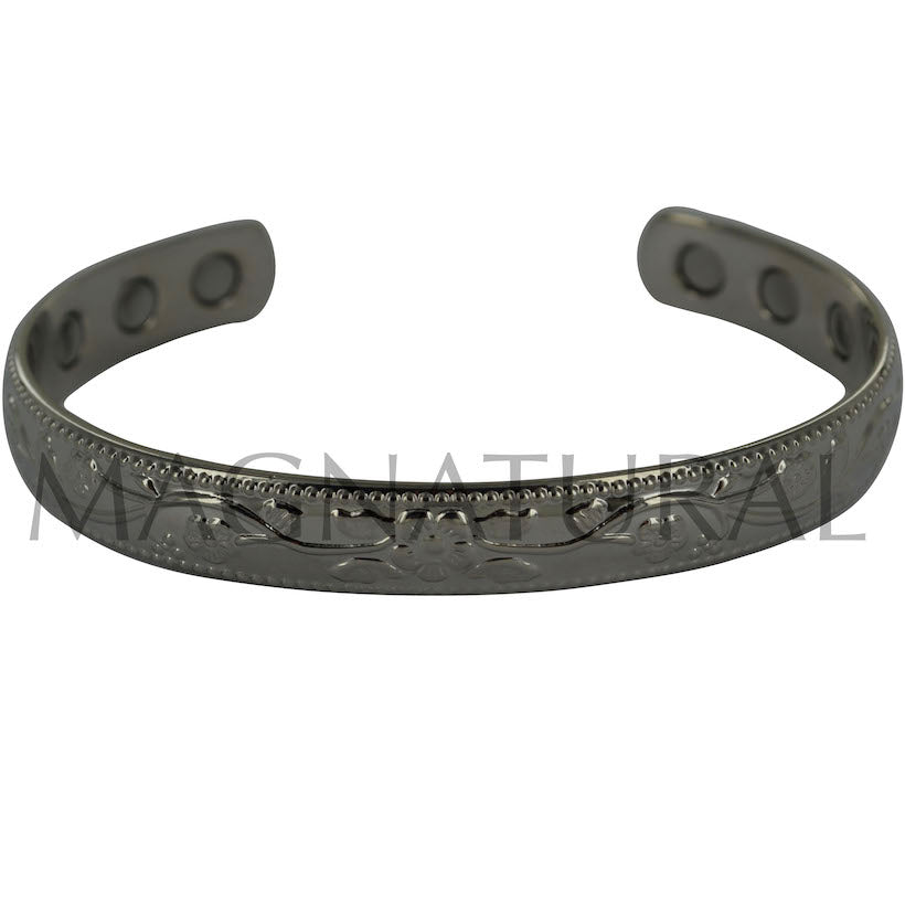 Magnetic Copper Bracelet Floral