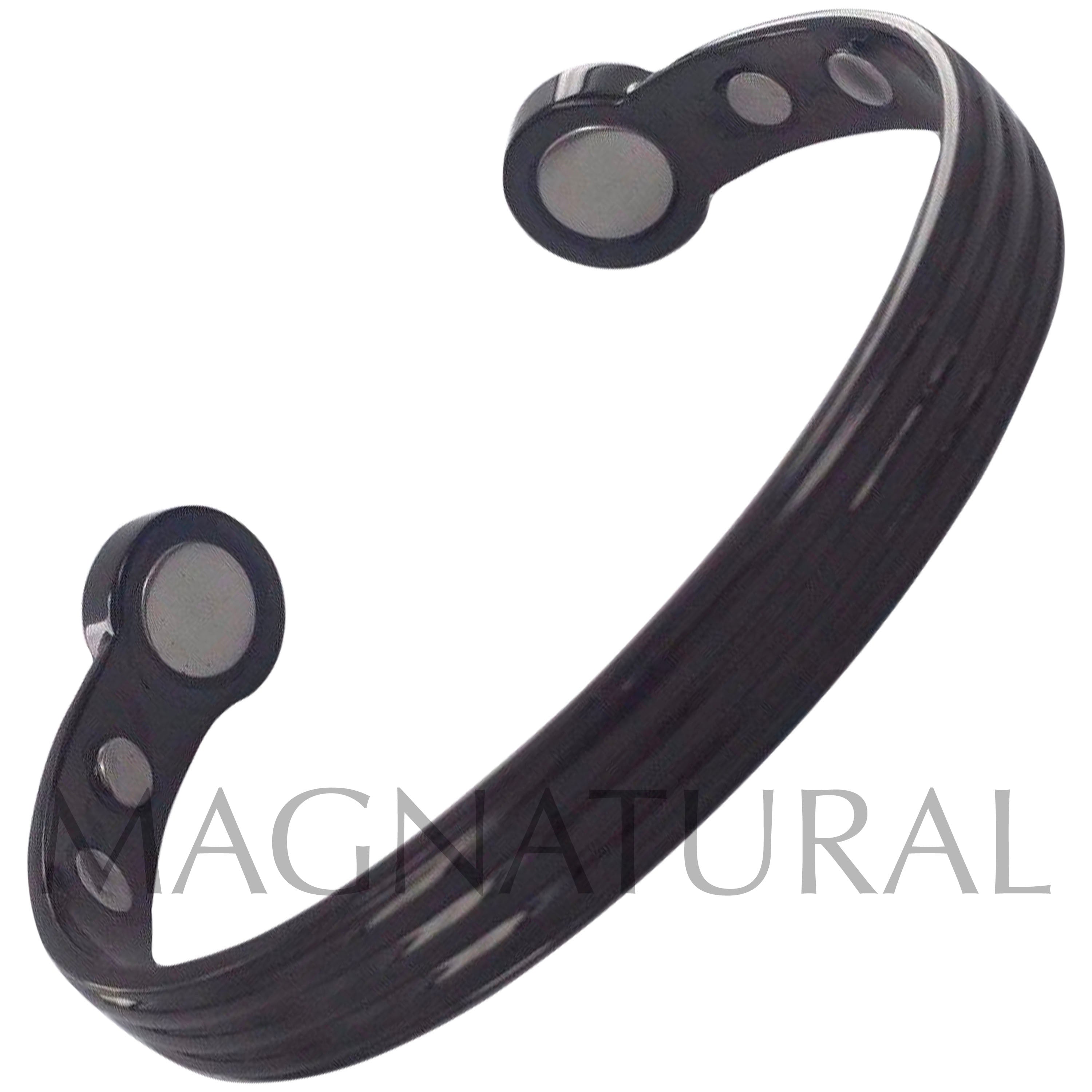 Magnetic High Strength Bio Bracelet Black