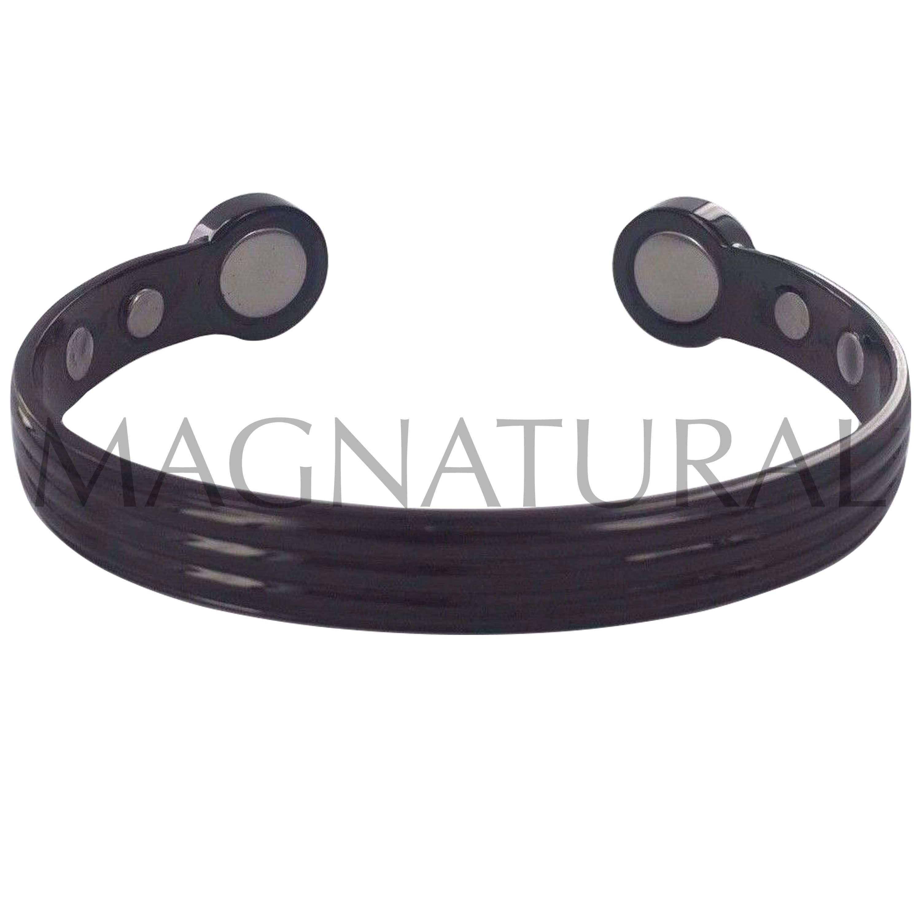 Magnetic High Strength Bio Bracelet Black