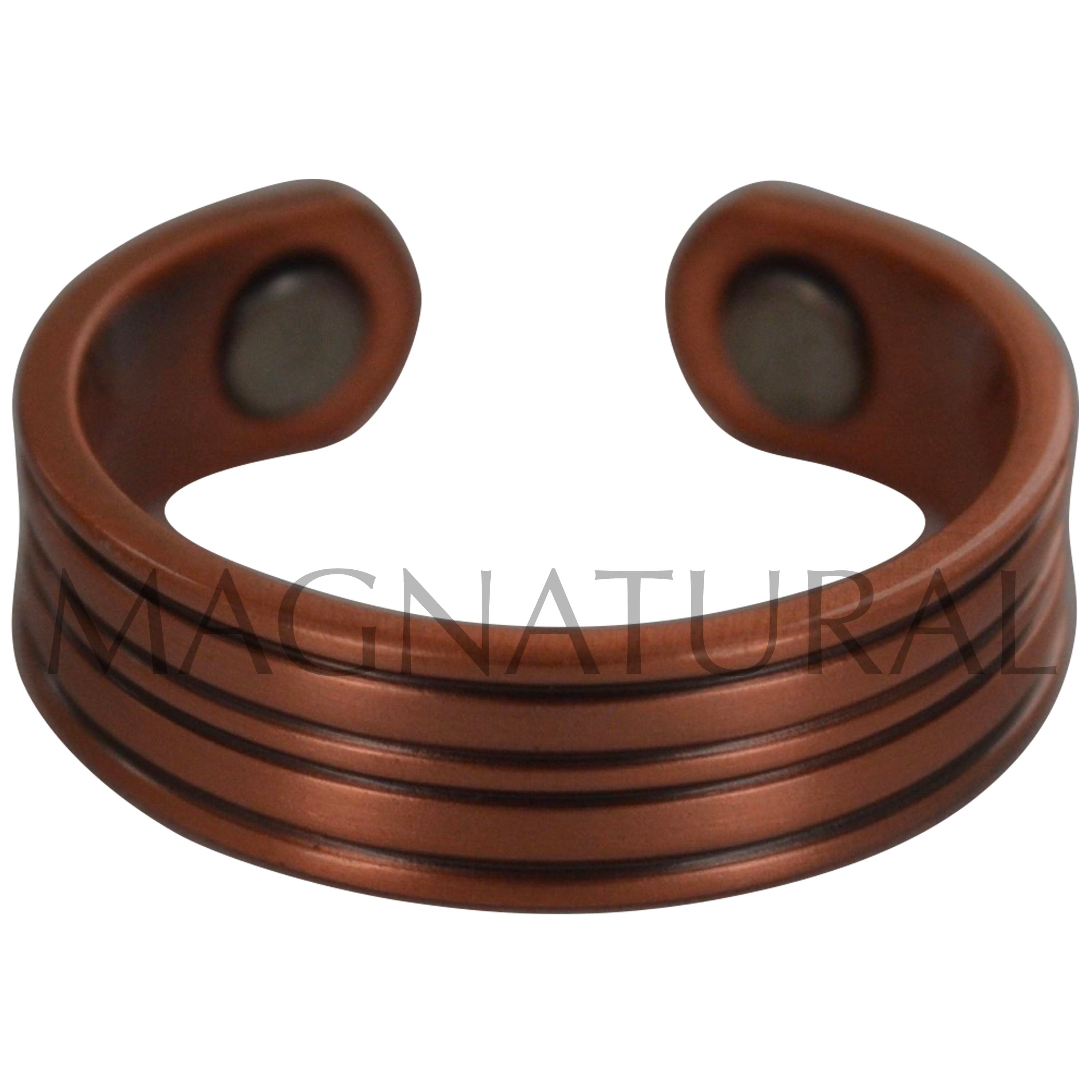Magnetic Copper Ring - Classic Lines