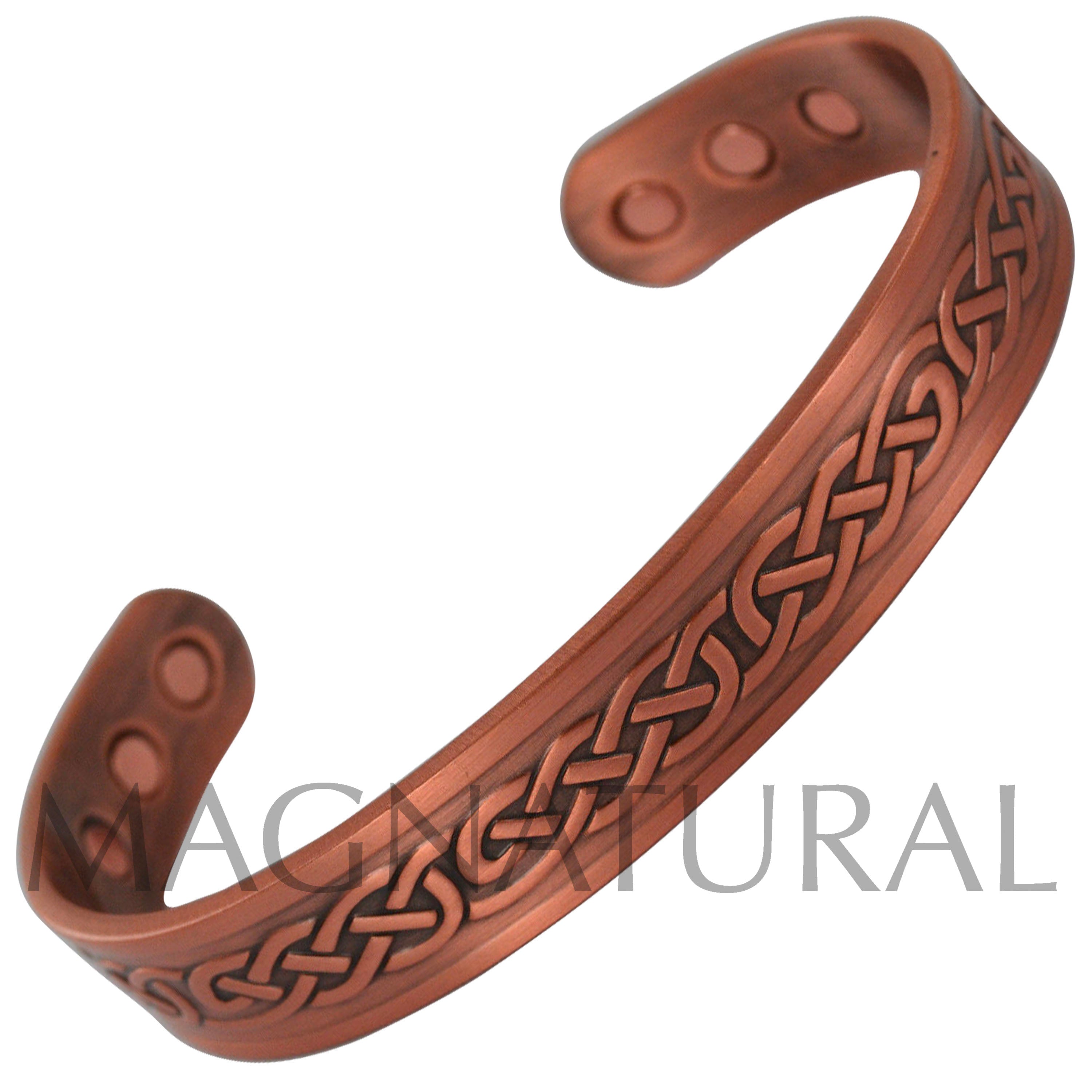 Magnetic Copper Bracelet - Rope Knot