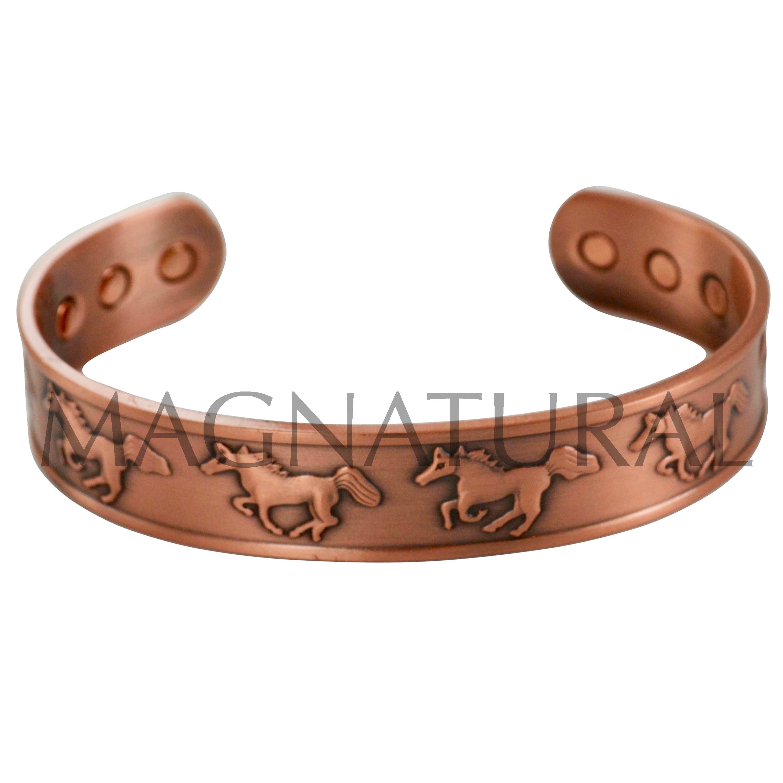 Magnetic Copper Bracelet Wild Horse