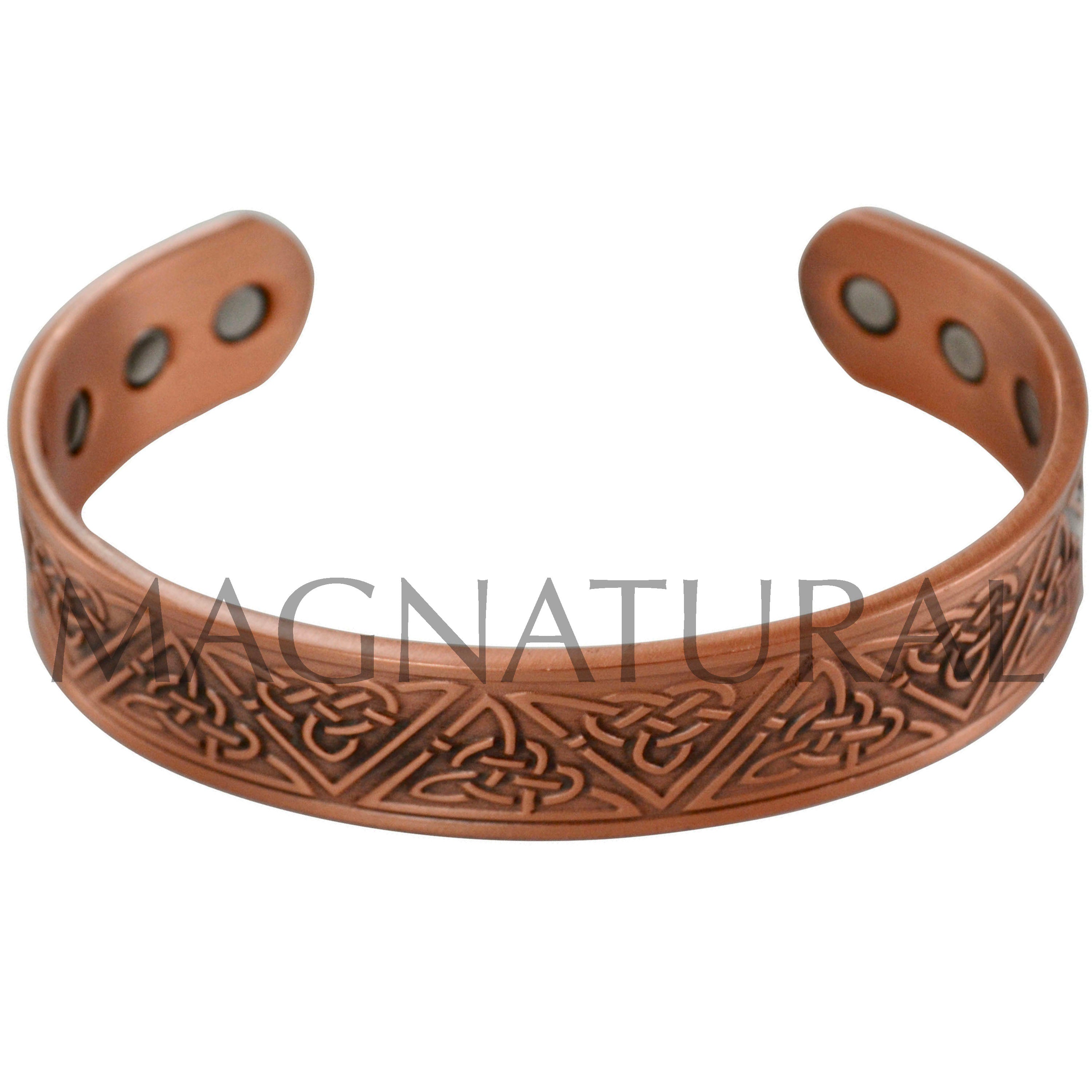 Magnetic Bracelet Celtic Triangle Knot