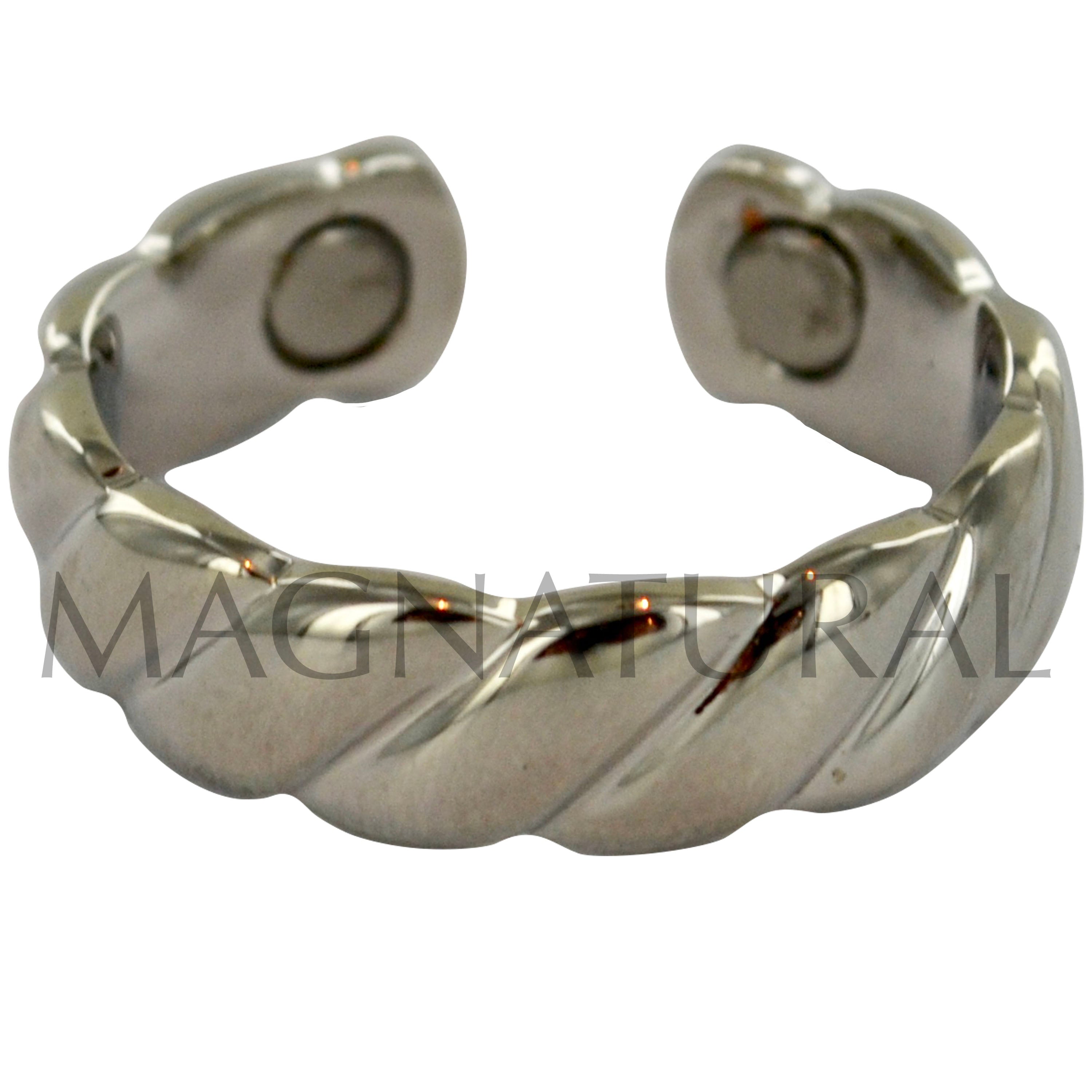 Magnetic Copper Ring - Ridged