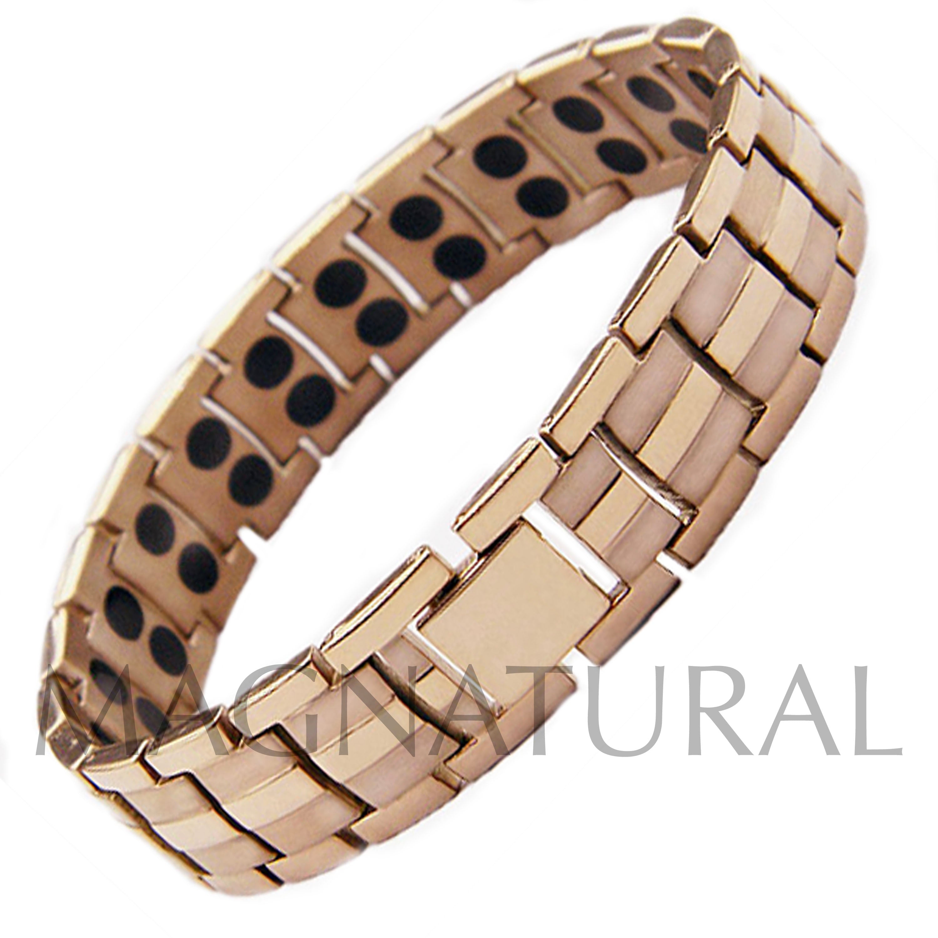 Biomagnetic Bracelet, Magnetic Germanium Bracelet, Energy Bracelet,  Titanium Bracelet Men - Rs 1261.17