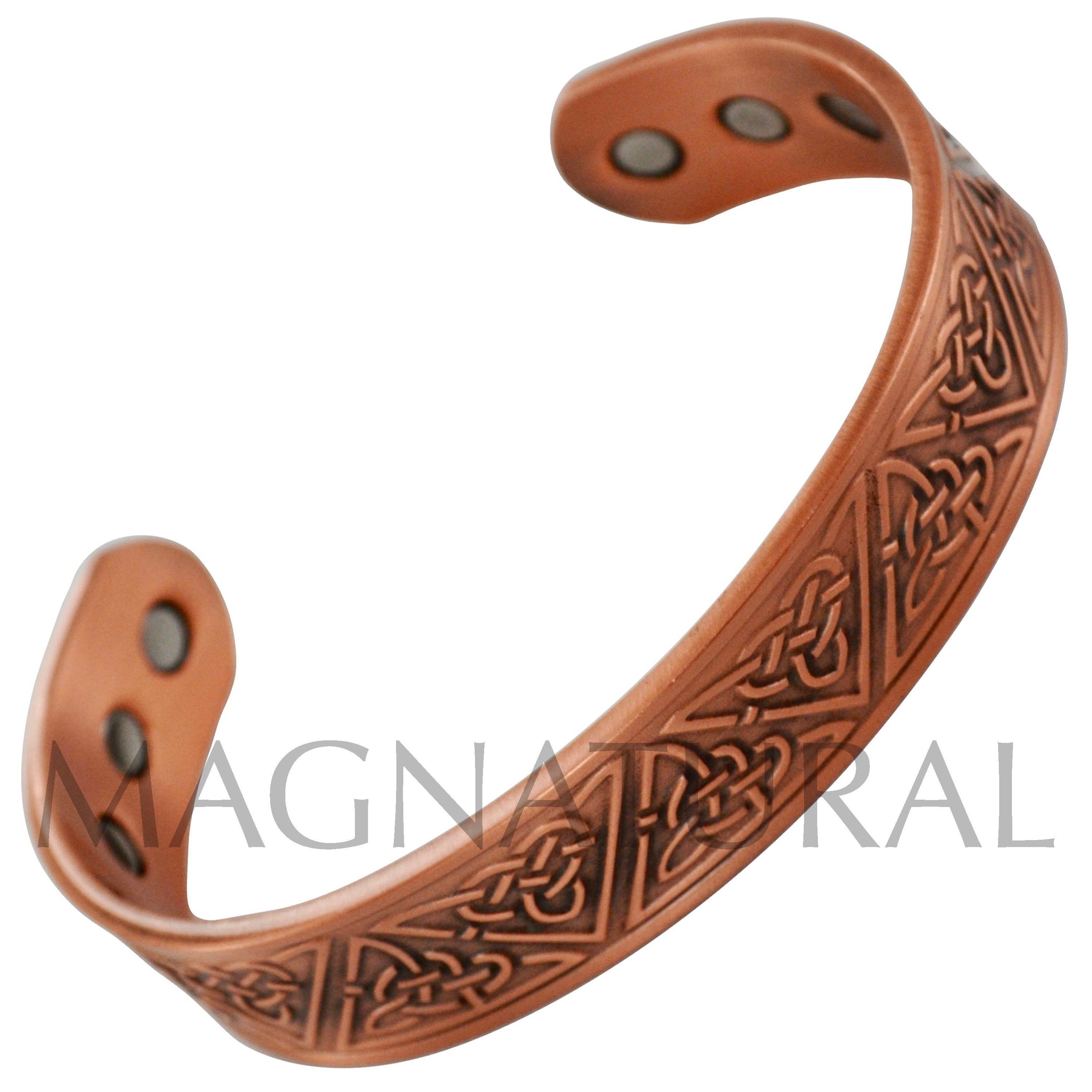 Magnetic Bracelet Celtic Triangle Knot