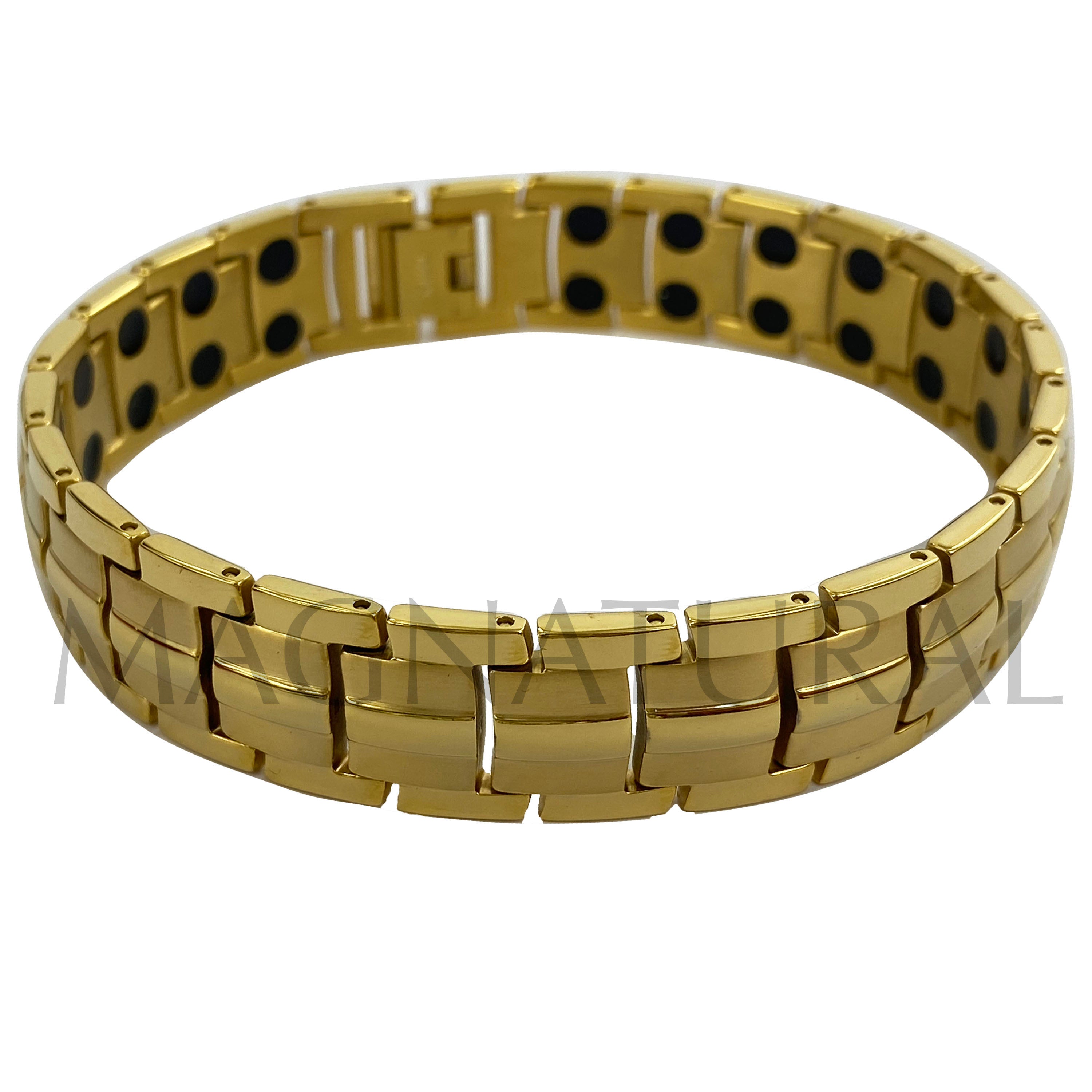 Titanium Magnetic Bracelet - Gold colour