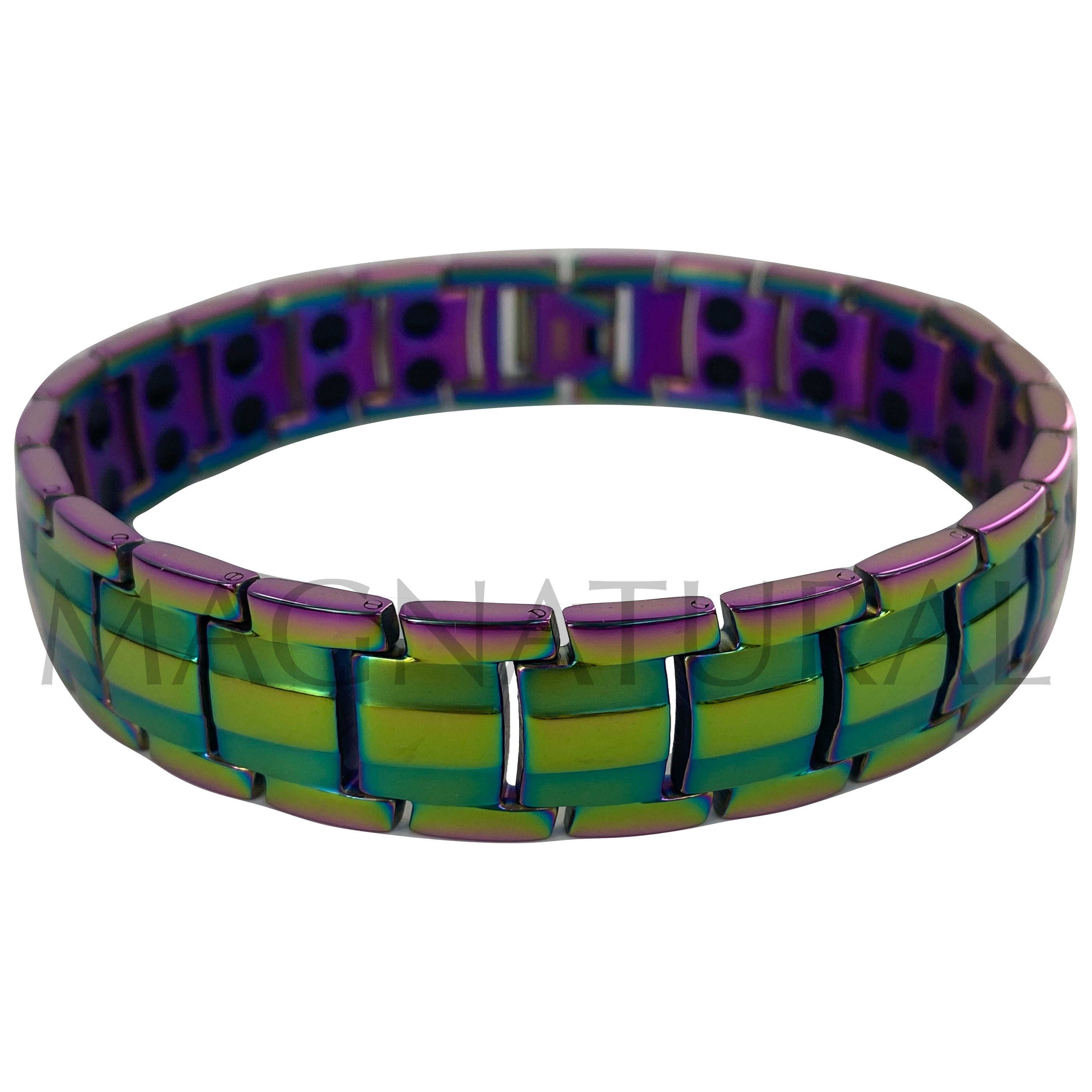 Titanium Magnetic Bracelet - 3D Rainbow