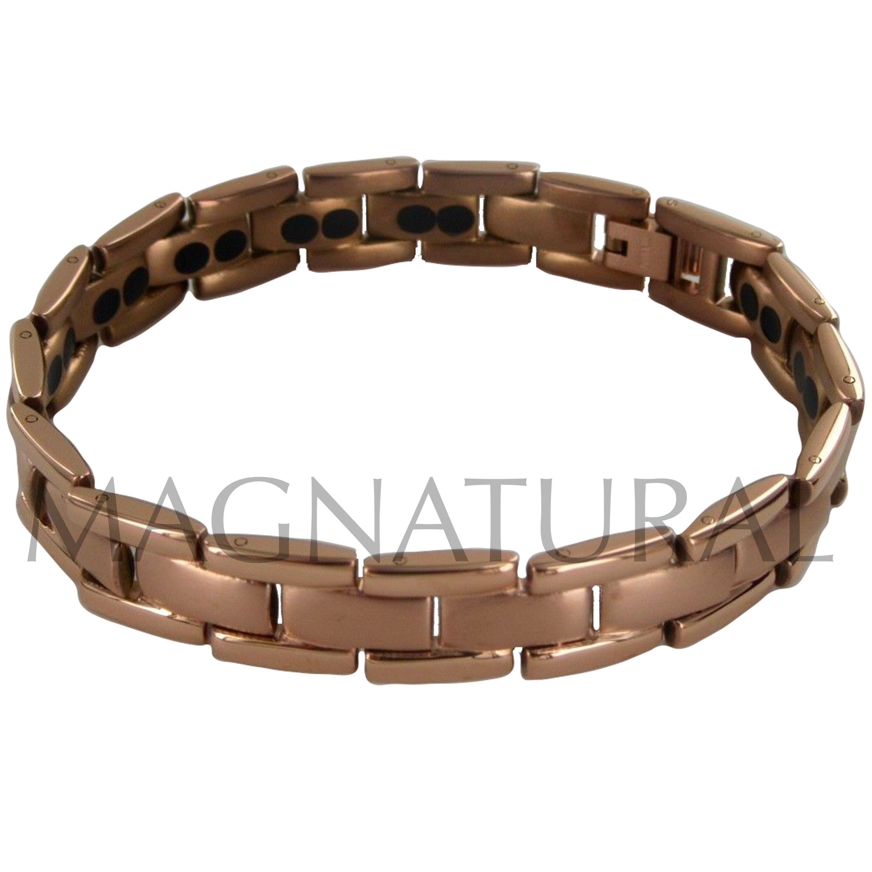 Titanium Magnetic Bracelet Rose Gold